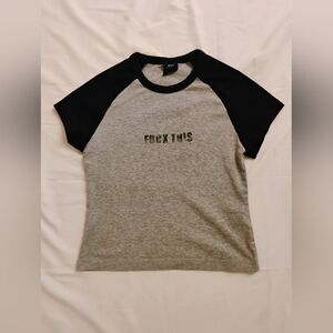 Dolls Kill baby tee, size small